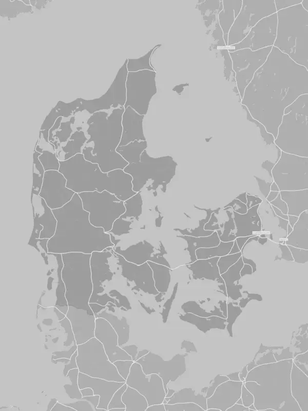 Rail map of Italy in a minimalist warm gray monochrome look