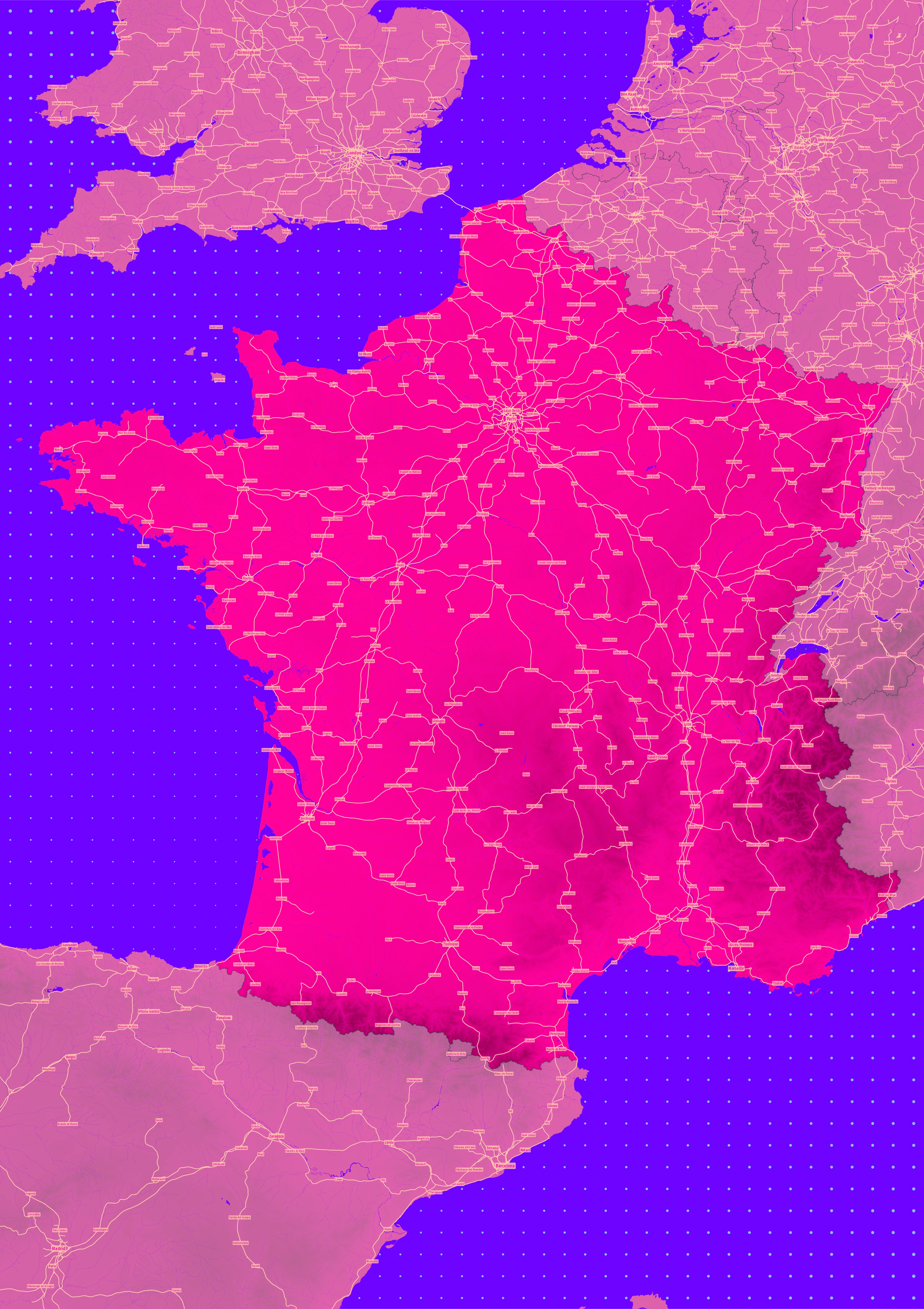 A1 map art - Image 3